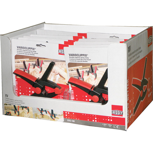 Serre-joint &agrave; ressort variable VarioClippix Moffatt Supply & Specialties