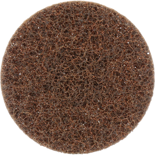 Disque de conditionnement de surface SC-DR Roloc Scotch-Brite, 3" dia., Grain Cors&eacute;, Oxyde d'aluminium Moffatt Supply & Specialties