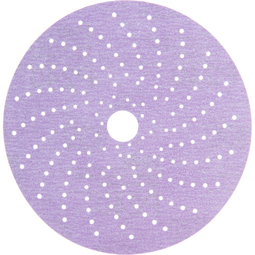 Hookit Purple Clean Sanding Disc, 6" Dia., P240 Grit, Aluminum Oxide, C-Weight Moffatt Supply & Specialties