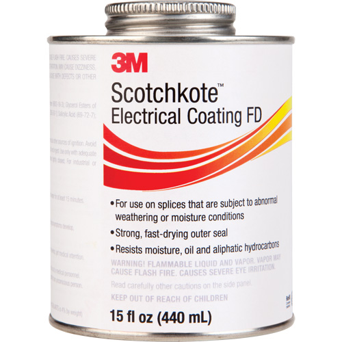 Scotchkote Electrical Coating FD, Clear, 15 oz., Can Moffatt Supply & Specialties