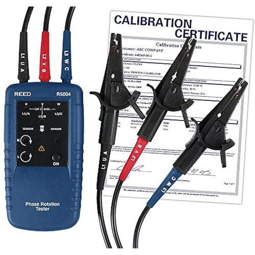 Testeur de phases de rotation du moteur avec certificat ISO Moffatt Supply & Specialties