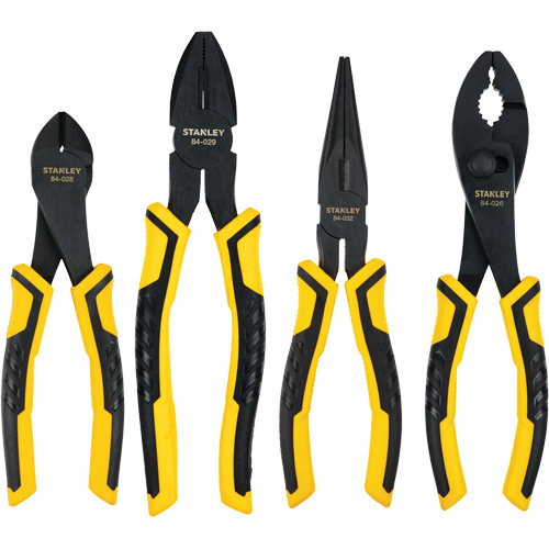 Bi-Material Pliers Set, 4 Pieces Moffatt Supply & Specialties