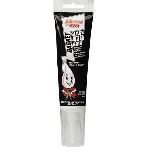 Compos&eacute; &agrave; joints de silicone 470, Tube, Noir Moffatt Supply & Specialties