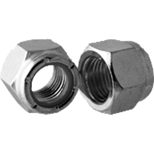 NTU Thin Heavy Series Locknut Nylon Insert, 3/4"-10 Dia., Zinc Plated Moffatt Supply & Specialties