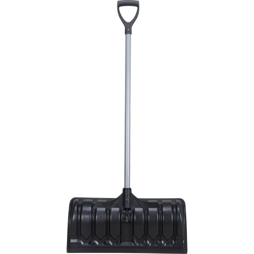 Snow Pusher, Polypropylene Blade, D-Grip Handle, 24-1/2" W Moffatt Supply & Specialties