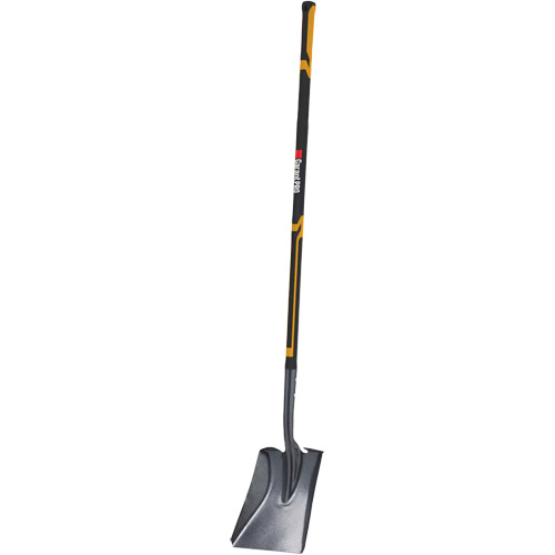 Pro Square Point Shovel, Fibreglass, Tempered Steel Blade, Straight Handle, 48" Long Moffatt Supply & Specialties