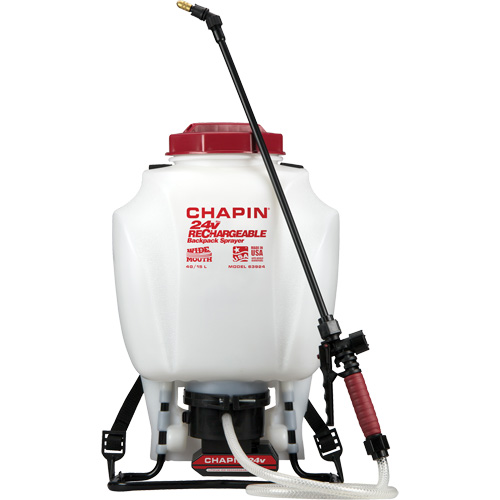 Rechargeable Backpack Sprayer, 4 gal. (15 L) Moffatt Supply & Specialties