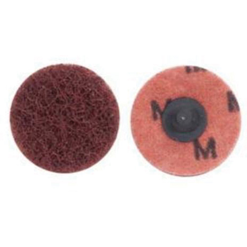 Quick-Change Buffing Disc, 2" Dia., Medium Grit, Aluminum Oxide Moffatt Supply & Specialties