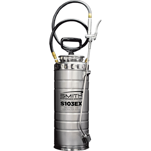 Industrial & Contractor Series Concrete Compression Sprayer, 3.5 gal. (16 L), Stainless Steel, 24" Wand Moffatt Supply & Specialties