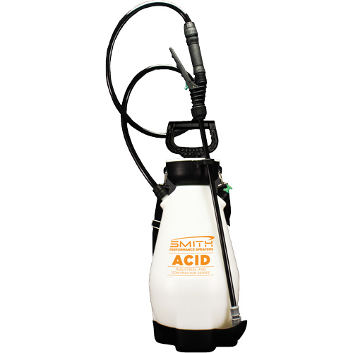 Industrial & Contractor Series Acid Compression Sprayer, 2 gal. (9 L), Polyethylene, 21" Wand Moffatt Supply & Specialties