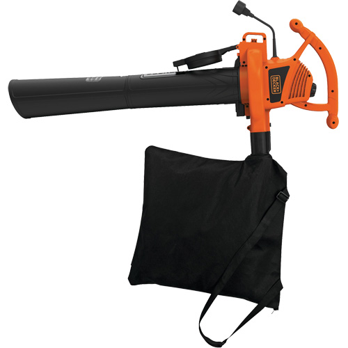 Souffleur/aspirateur/broyeur de feuilles, Vitesse d'air 210 mi/h, &eacute;lectrique Moffatt Supply & Specialties