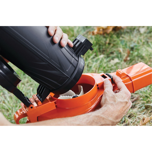 Souffleur/aspirateur/broyeur de feuilles, Vitesse d'air 210 mi/h, &eacute;lectrique Moffatt Supply & Specialties