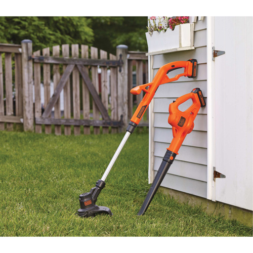 Max* String Trimmer/Edger & Hard Surface Sweeper Combo Kit, 10", Battery Powered, 20 V Moffatt Supply & Specialties
