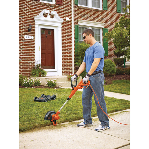 3-in-1 Compact Mower, Push Walk-Behind, Electric, 12" Cutting Width Moffatt Supply & Specialties