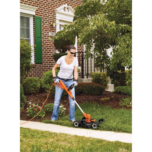 3-in-1 Compact Mower, Push Walk-Behind, Electric, 12" Cutting Width Moffatt Supply & Specialties