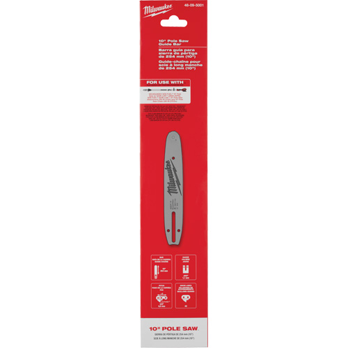 Guide-chaîne 10" pour scie &agrave; long manche Moffatt Supply & Specialties
