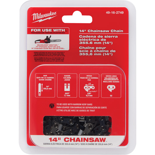 Chaîne de 14" pour scie &agrave; chaîne Moffatt Supply & Specialties