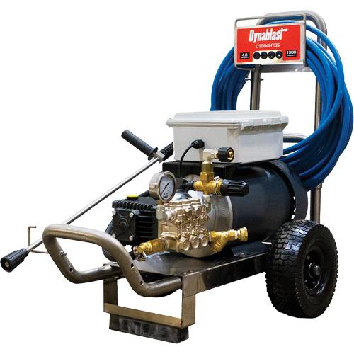 Hot & Cold Water Pressure Washer with Time Delay Shutdown, Electric, 1900 PSI, 4 GPM Moffatt Supply & Specialties