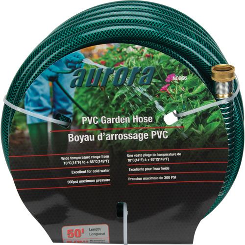 Tuyau de jardin, PVC, 5/8" dia x 50' Moffatt Supply & Specialties