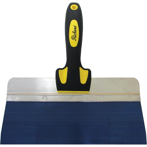 Couteau &agrave; galon sur joint en acier bleu 10" Ergo-Grip Moffatt Supply & Specialties