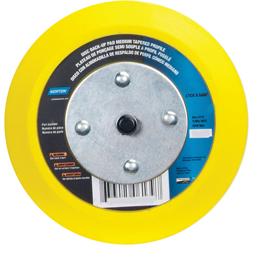 Medium Tapered Backing Pad Moffatt Supply & Specialties