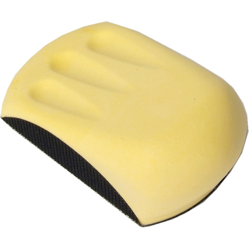Ergonomic Hand Sanding Block for 6" Discs Moffatt Supply & Specialties