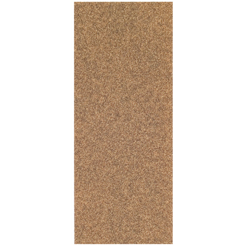 Feuilles de papier abrasif, 3-2/3" x 9", Grain 100, Oxyde d'aluminium Moffatt Supply & Specialties
