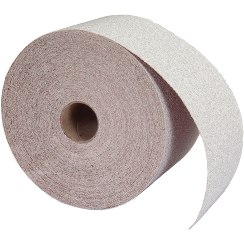 Rouleau en papier PSA, Oxyde d'aluminium, 2-3/4" la x 135' lo, Grain 180 Moffatt Supply & Specialties