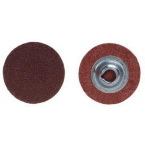 Quick-Change Cloth Disc, 3" Dia., 120 Grit, Aluminum Oxide Moffatt Supply & Specialties
