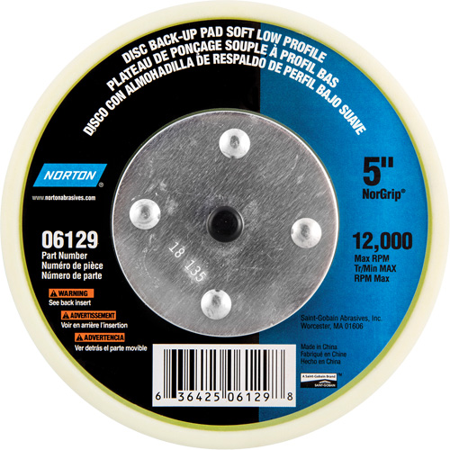 Back Up Pads For PSA & Hook And Loop Paper Discs Moffatt Supply & Specialties