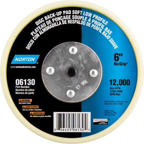 Back Up Pads For PSA & Hook And Loop Paper Discs Moffatt Supply & Specialties