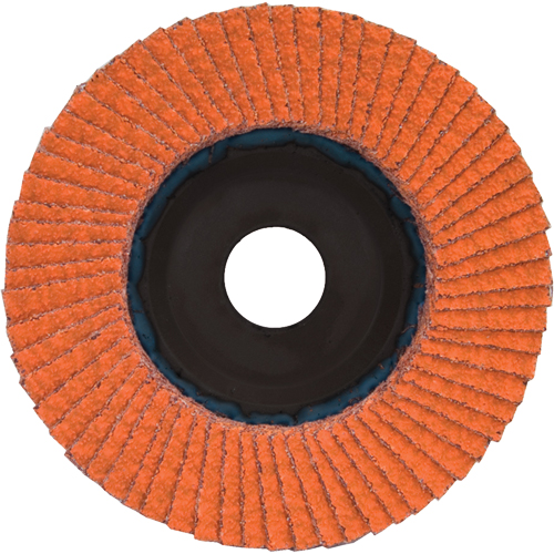 Disques &agrave; lamelles - Quick Trim SG Blaze R980P, 4-1/2" x 7/8", Type 27, Grain 40, C&eacute;ramique Moffatt Supply & Specialties