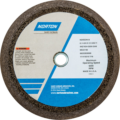 Boisseau d'&eacute;barbage non renforc&eacute; portatif Norzon Plus Moffatt Supply & Specialties