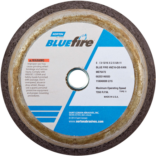 Disque &agrave; &eacute;barbage portatif non renforc&eacute; BlueFire Moffatt Supply & Specialties