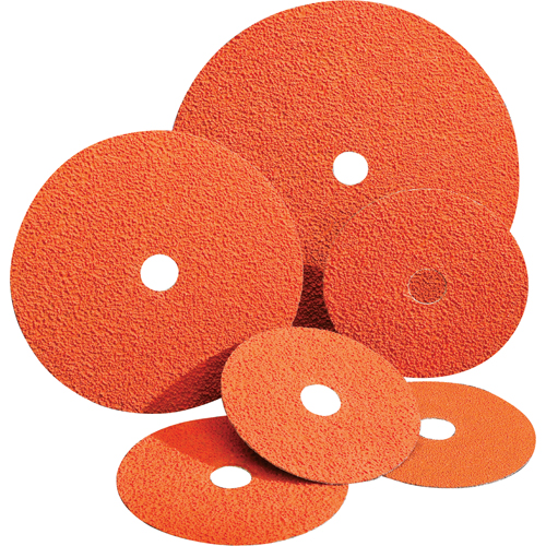 Blaze&reg; Fiber Discs, Ceramic Alumina, 24, 7" Dia x 7/8" Arbor Moffatt Supply & Specialties