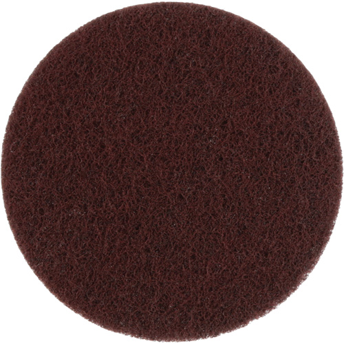 Disque de nettoyage et de finition Production Hookit Scotch-Brite, 5" dia., Grain Tr&egrave;s fin, Oxyde d'aluminium Moffatt Supply & Specialties