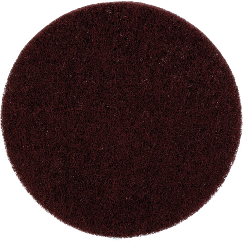 Scotch-Brite Hookit Production Clean & Finish Disc, 6" Dia., Very Fine Grit, Aluminum Oxide Moffatt Supply & Specialties