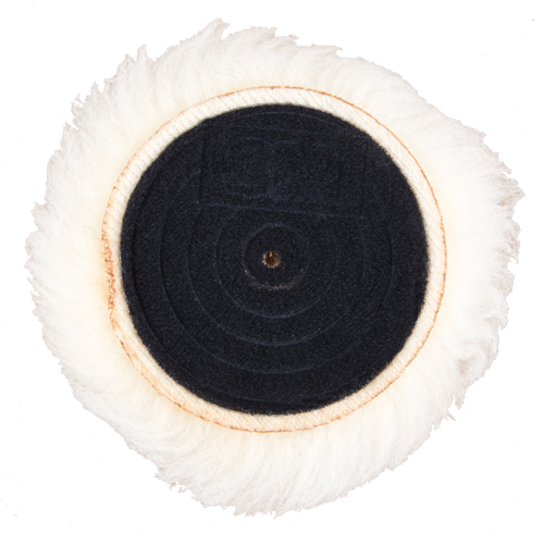 3" x 15/16" Finesse-it Knit Buffing Pad, 3" Dia., Wool Blend Moffatt Supply & Specialties