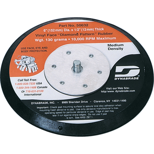 Vacuum Backing Pad Moffatt Supply & Specialties