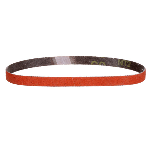 Courroie en toile, 1/2" la x 18" lo, C&eacute;ramique, Grain 60 Moffatt Supply & Specialties