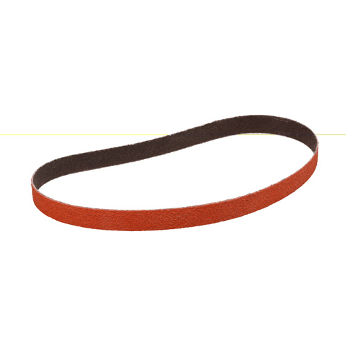Cloth Belt 777F, 1/2" W x 18" L, Aluminum Oxide/Ceramic, P180 Grit Moffatt Supply & Specialties