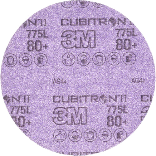 6" Cubitron II 775L Disc - 80 Grit, 6" Dia., 80+ Grit Moffatt Supply & Specialties