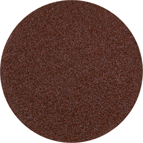 Disque de ponçage de 3" &agrave; endos blocable, 3" dia., Grain 36, Oxyde d'aluminium Moffatt Supply & Specialties