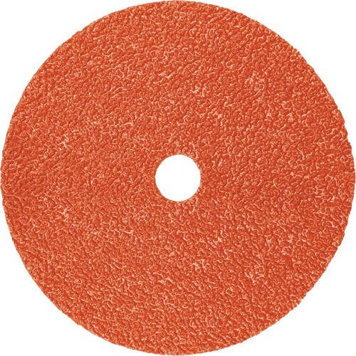 Disque en fibre 787C, C&eacute;ramique, 36+, 4-1/2" Dia x 7/8" Arbre Moffatt Supply & Specialties