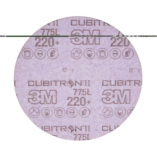 3M Hookit Film Disc, 6" Dia., 220+ Grit, Ceramic, C-Weight Moffatt Supply & Specialties