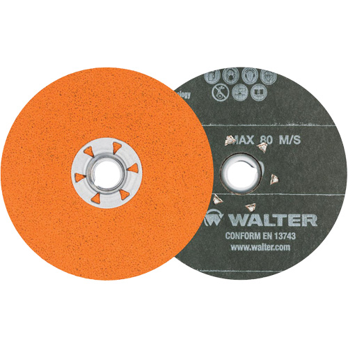 Disque de sablage Coolcut XX, 4-1/2" dia., Grain 60, C&eacute;ramique Moffatt Supply & Specialties