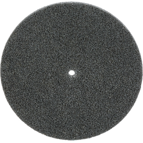 Scotch-Brite EXL Unitized Wheel, 5" x 1/4", 1/4" Arbor, Fine Grit, Silicon Carbide Moffatt Supply & Specialties