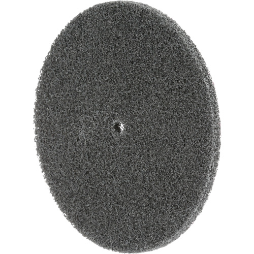 Scotch-Brite EXL Unitized Wheel, 5" x 1/4", 1/4" Arbor, Fine Grit, Silicon Carbide Moffatt Supply & Specialties