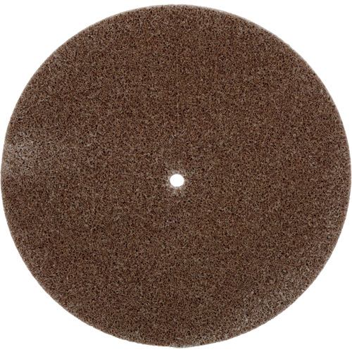 Scotch-Brite SST Unitized Wheel, ST-UW, 6" x 3/16", 1/4" Arbor, Fine Grit, Aluminum Oxide Moffatt Supply & Specialties