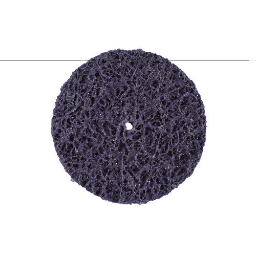 Disque  Clean and Strip  XT Pro Scotch-Brite, 4" dia., Grain Extra grossier, Carbure de silicium Moffatt Supply & Specialties